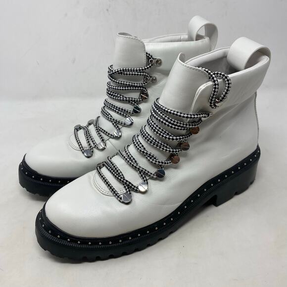 Blondo Chrissy White Ankle Booties Waterproof Womens Size 10 - Picture 1 of 7